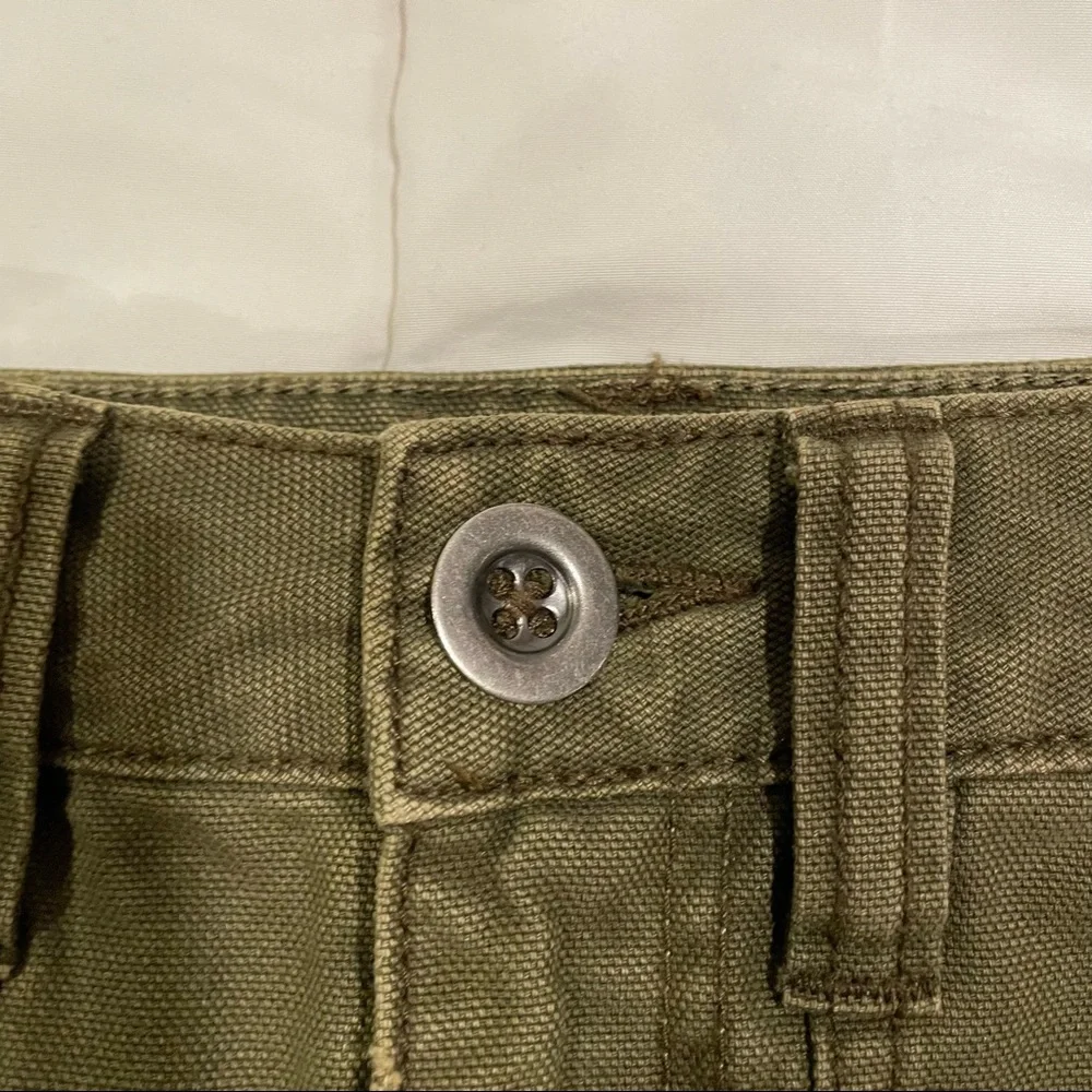 free people | canvas relaxed mini cargo skirt - Picture 5 of 12
